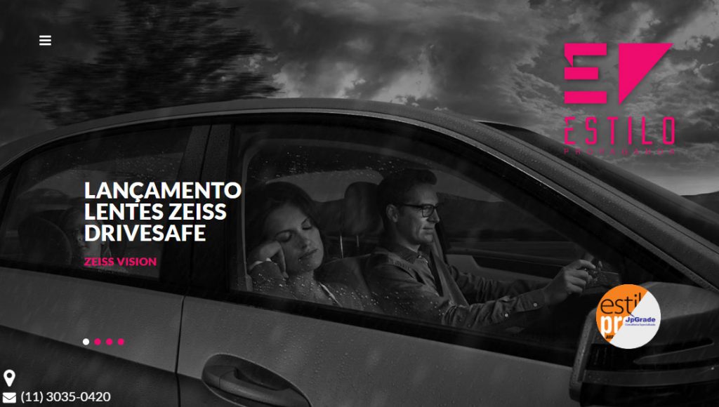 Home site Estilo Propaganda